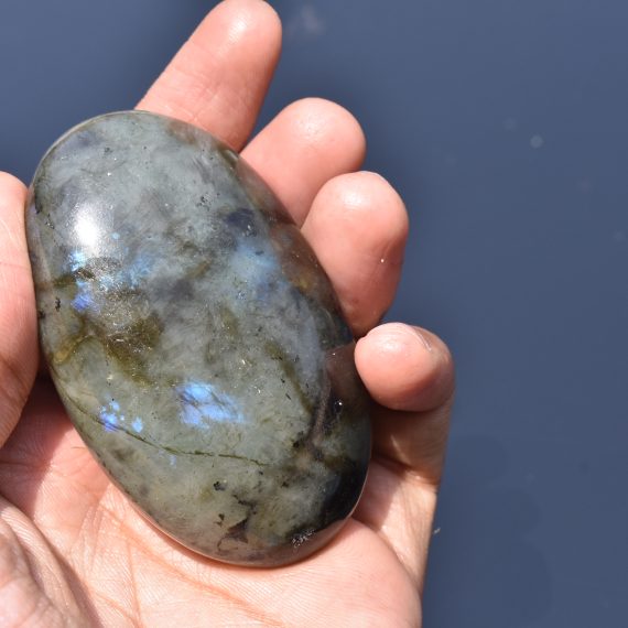 Labradorite Palm Stone