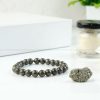 Money Attraction Certified Golden Pyrite Bracelet with Raw Peruvian Pyrite (Limited Time Combo Offer) - Image 3
