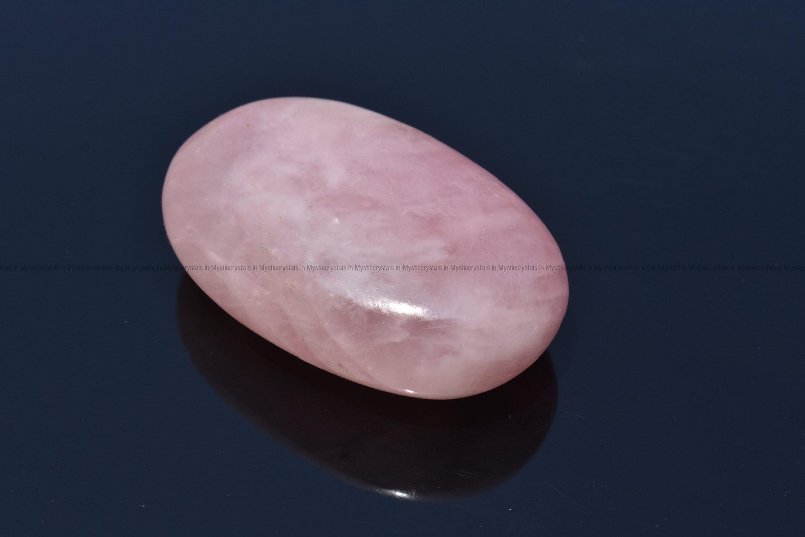 Rose Quartz Palm Stone