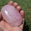 Rose Quartz Palm Stone