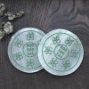 Selenite Zibu Sign Coaster