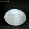 Selenite Palm Stone