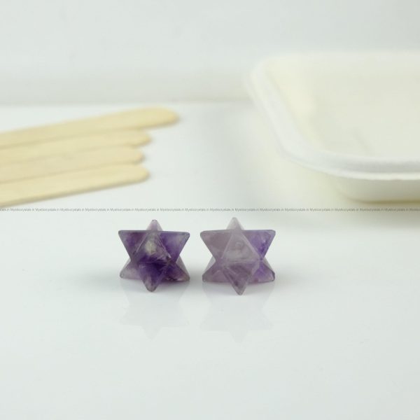 Amethyst Crystal Merkaba