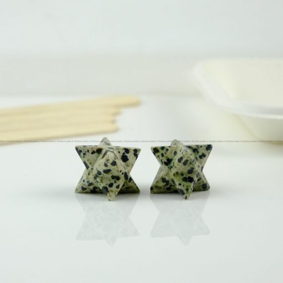 Natural Dalmatian Jasper Merkaba