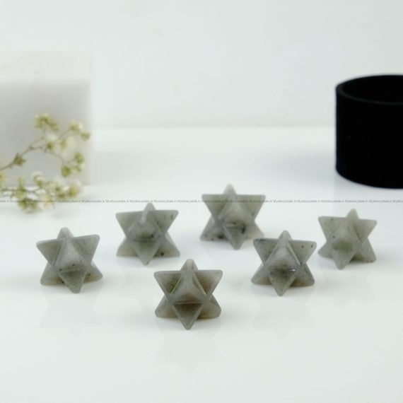 Natural Grey Aventurine Merkaba