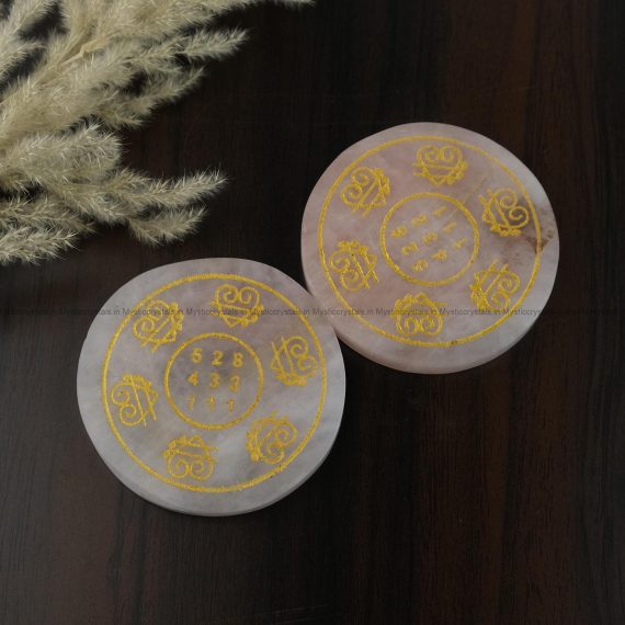 Rose Quartz Zibu Coaster