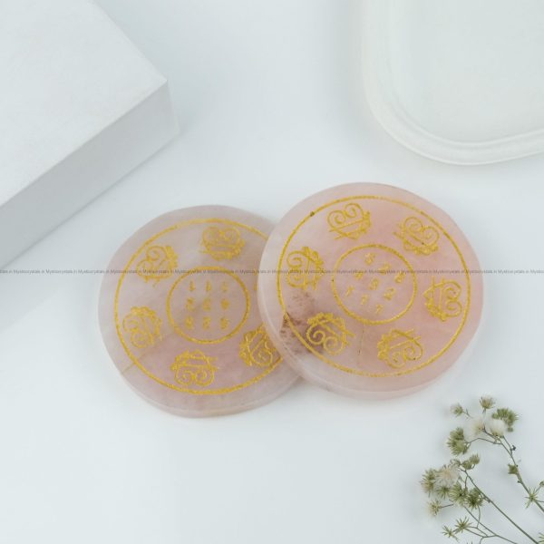 Rose Quartz Zibu Coaster
