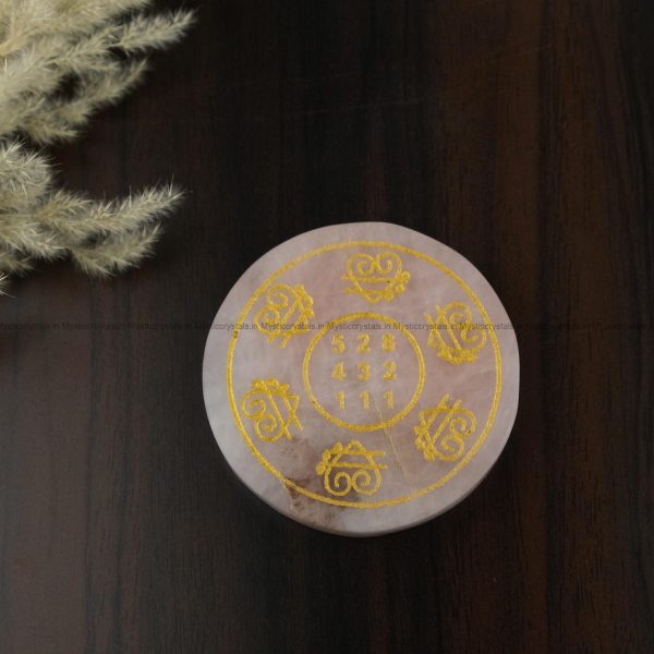 Rose Quartz Zibu Coaster
