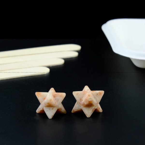 Natural Sunstone Merkaba