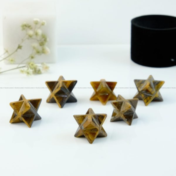 Natural Tiger Eye Merkaba