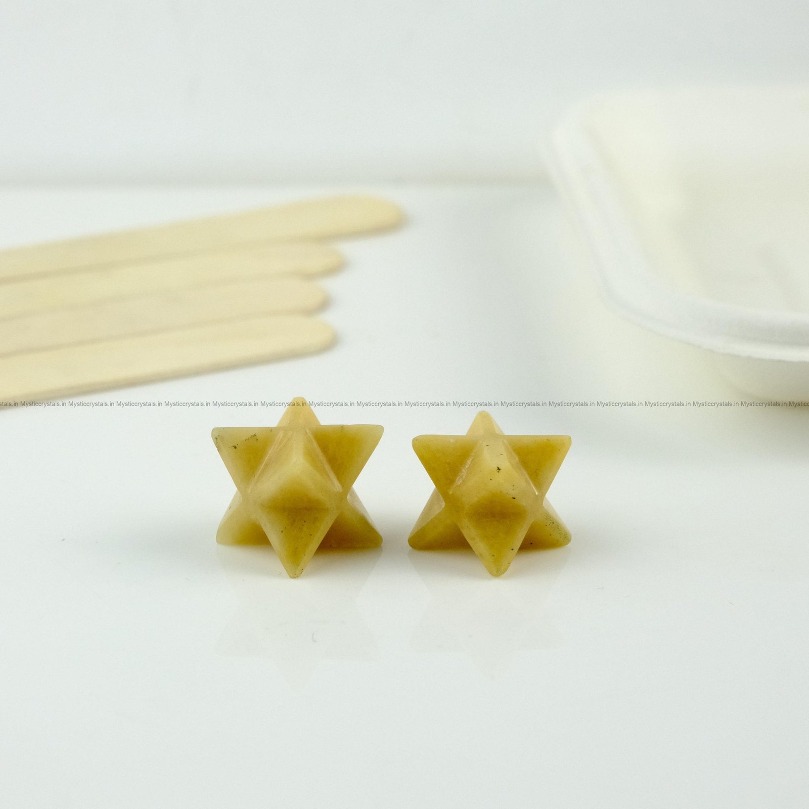 Natural Yellow Aventurine Merkaba