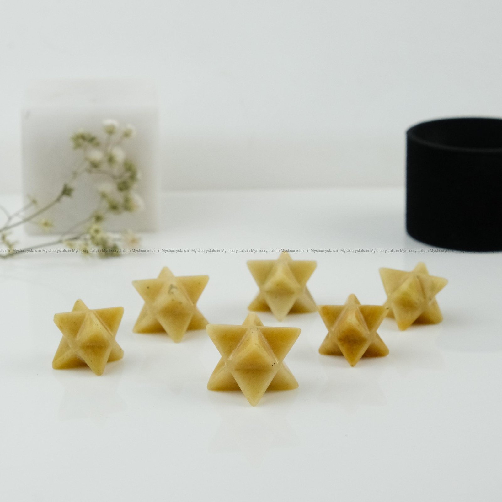 Natural Yellow Aventurine Merkaba