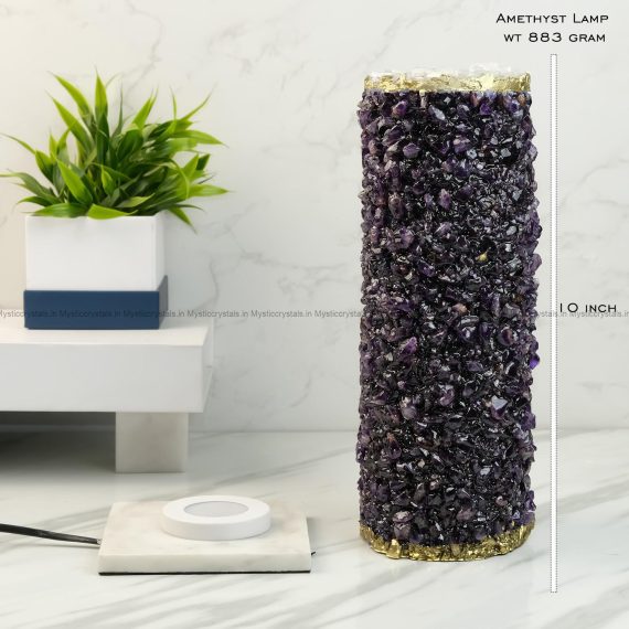 Amethyst Crystal Lamp