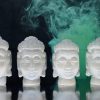 Selenite Buddha Head