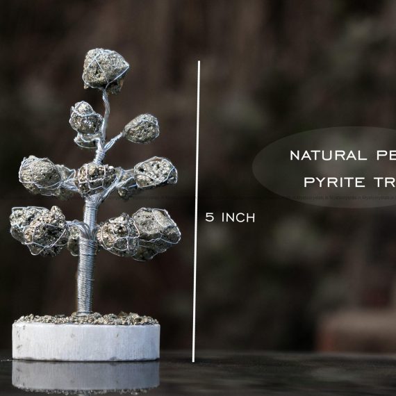 Natural Peru Pyrite Crystal Tree