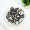 Black & White Zebra Jasper Tumble