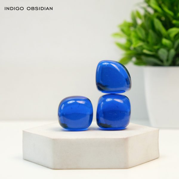 Indigo Obsidian Tumble