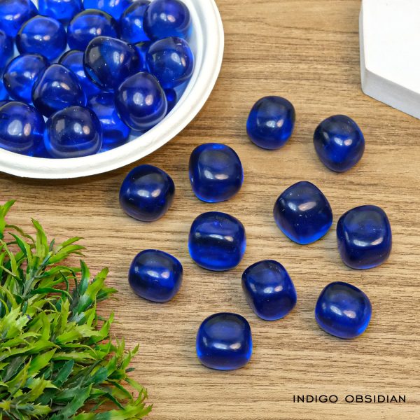Indigo Obsidian Tumble