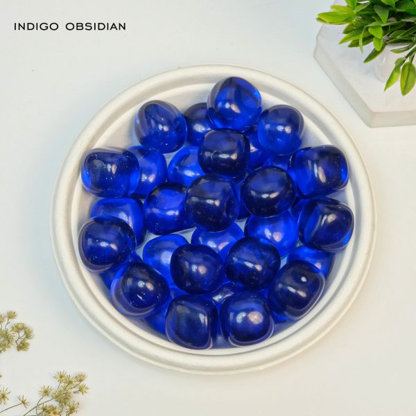 Indigo Obsidian Tumble