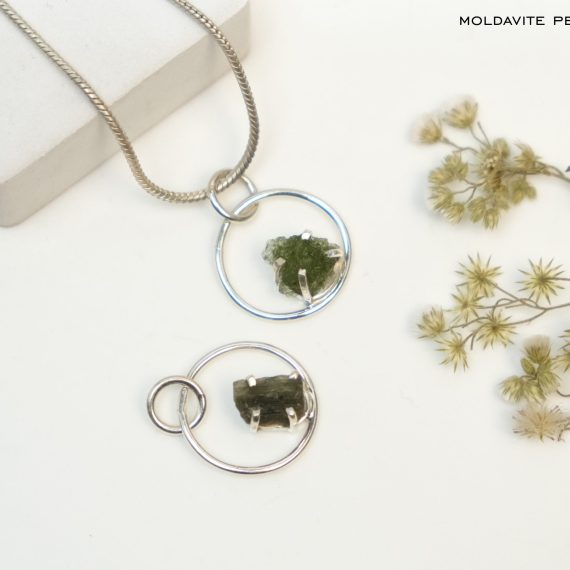 moldavite pendant
