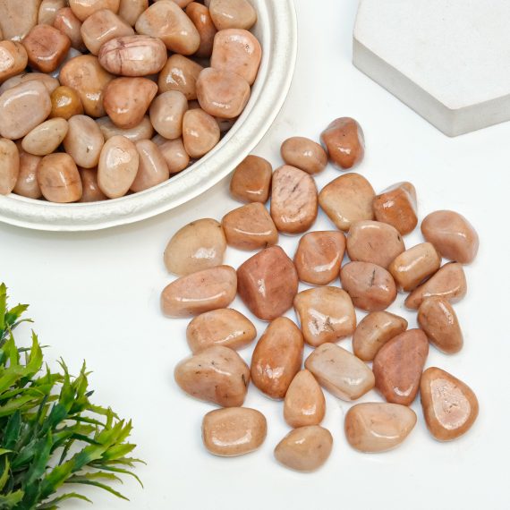 Premium Peach Moonstone Tumble