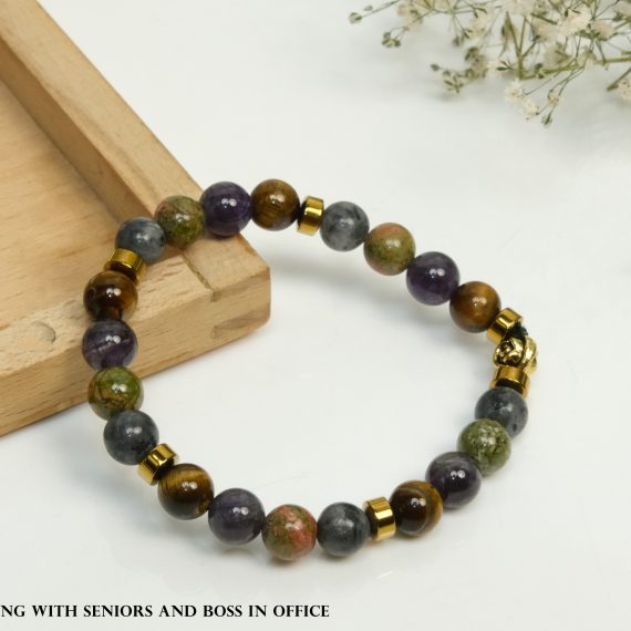 Crystal Bracelet for Dealing Seniors & Boss in Office