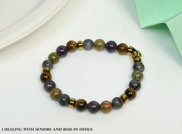 Crystal Bracelet for Dealing Seniors & Boss in Office