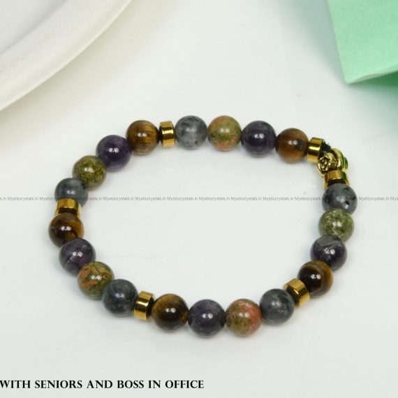Crystal Bracelet for Dealing Seniors & Boss in Office