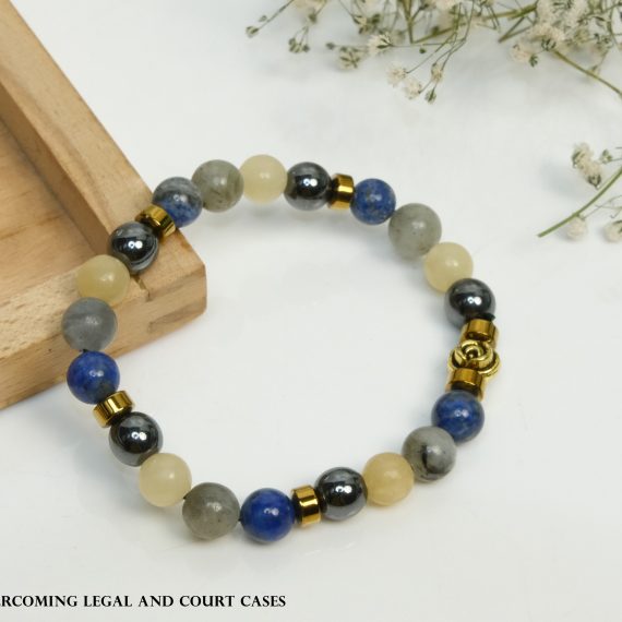 Crystal Bracelet for Overcoming Legal & Court Cases