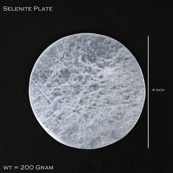 Selenite Recharging Circular Disc