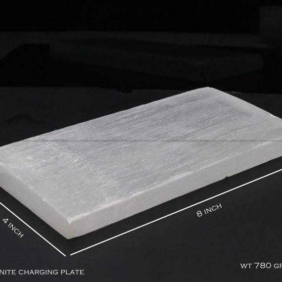 Selenite Crystal Charging Square Plate (Big)