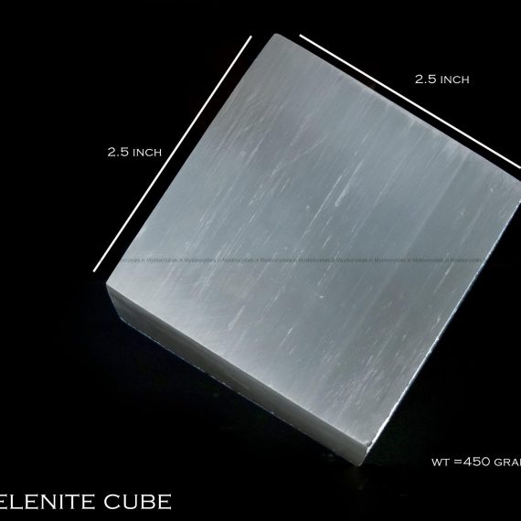 Selenite Crystal Cube