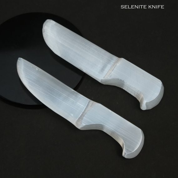 Selenite Crystal Knife (Big)