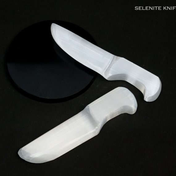 Selenite Crystal Knife (Big)