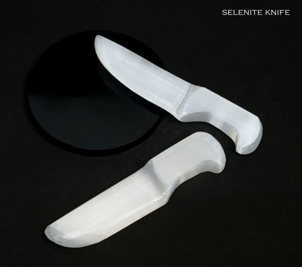 Selenite Crystal Knife (Big)
