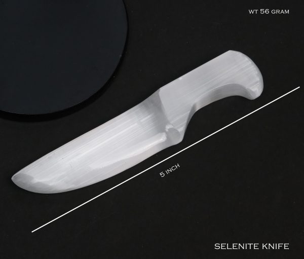 Selenite Crystal Knife (Big)