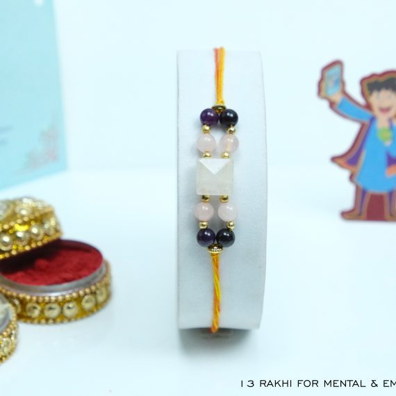 Crystal Rakhi for Mental & Emotional Balance