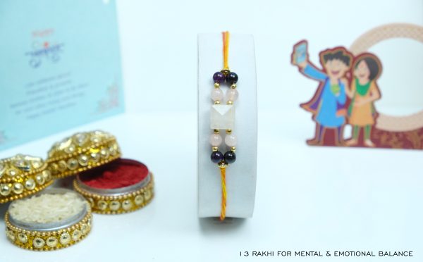 Crystal Rakhi for Mental & Emotional Balance