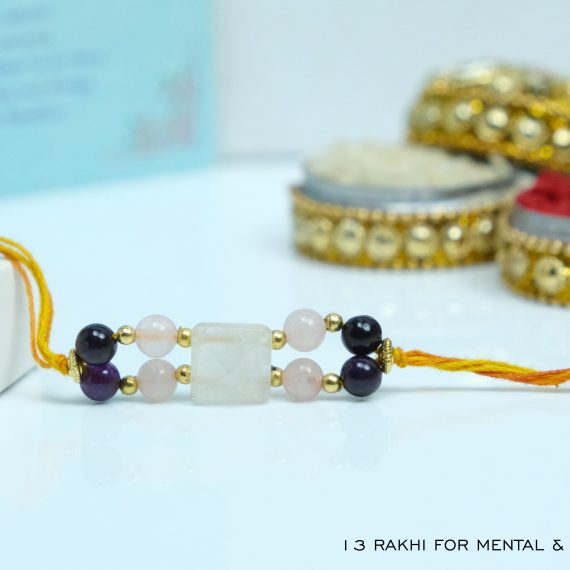Crystal Rakhi for Mental & Emotional Balance
