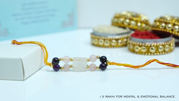 Crystal Rakhi for Mental & Emotional Balance