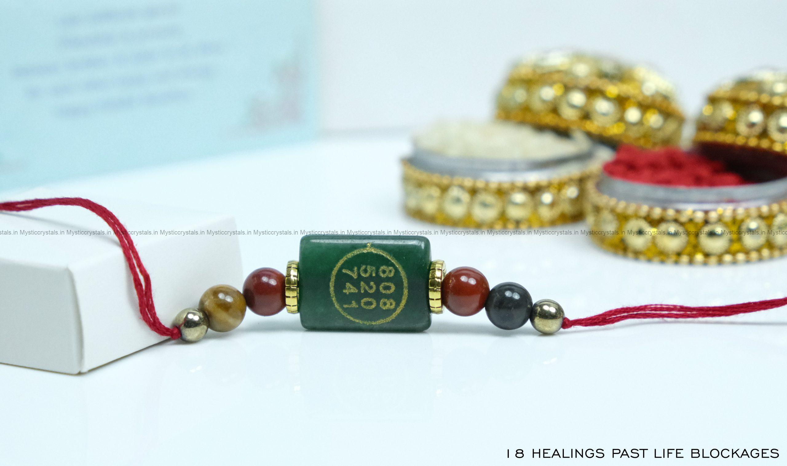 Crystal Rakhi for Healing Past Life Blockages