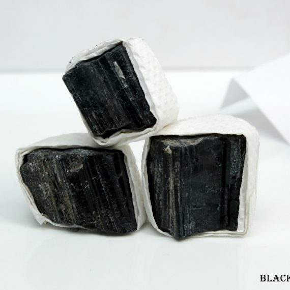 Natural Black Tourmaline Raw Crystal