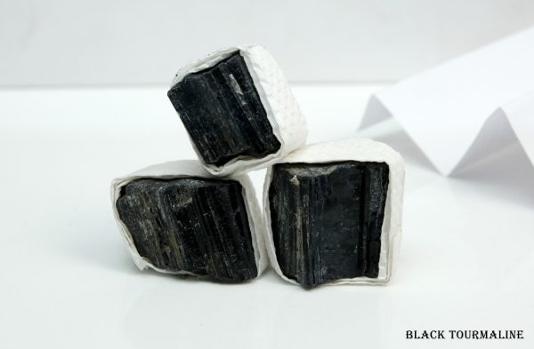Natural Black Tourmaline Raw Crystal
