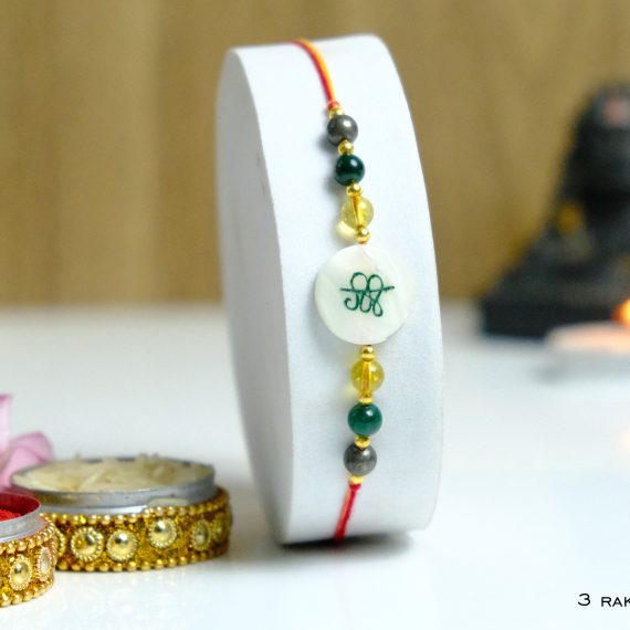 Crystal Rakhi for Abundance Prosperity & Wealth
