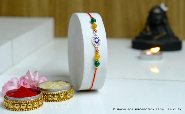 Crystal Rakhi for Protection from jealousy