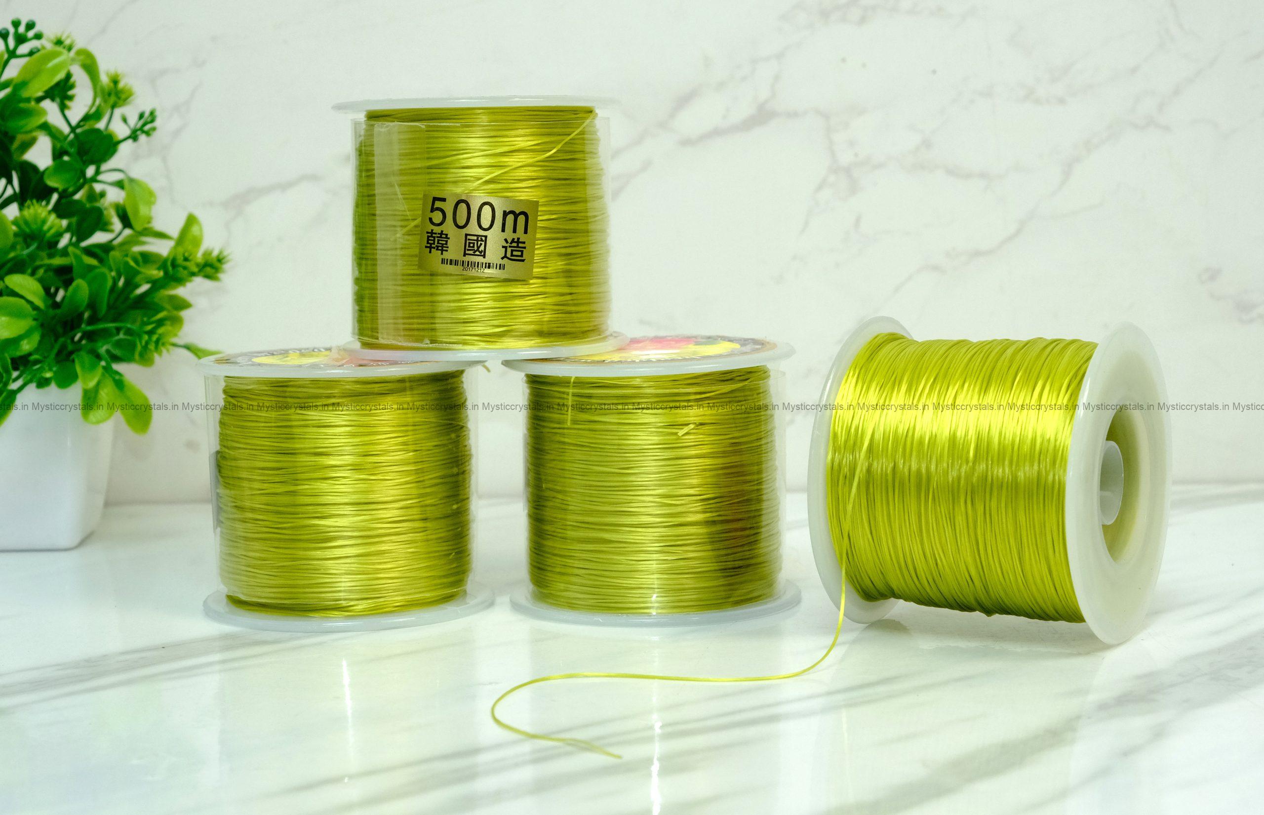 Stretchable Elastic Thread 0.8 mm for Bracelet, Necklace and Jewelry Making 500 Meters - Image 12