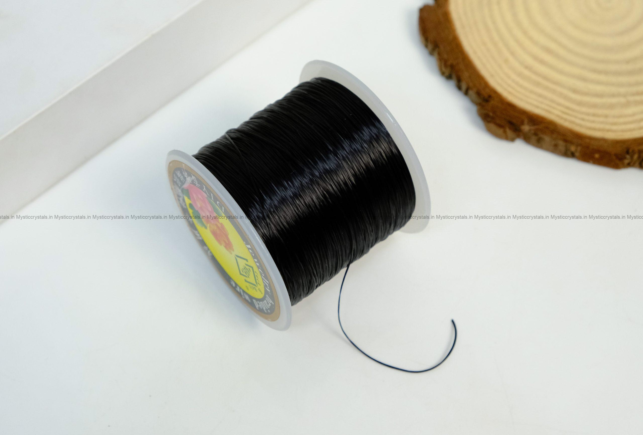 Stretchable Elastic Thread 0.8 mm for Bracelet, Necklace and Jewelry Making 500 Meters - Image 2