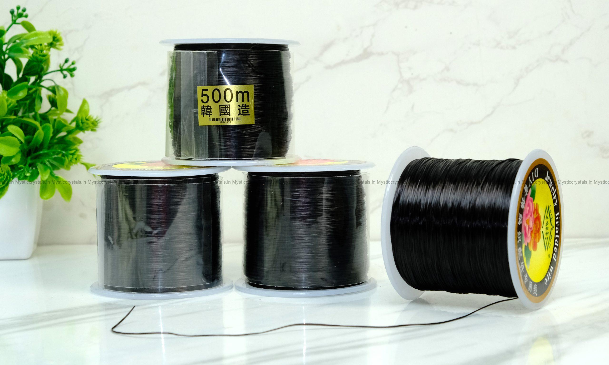 Stretchable Elastic Thread 0.8 mm for Bracelet, Necklace and Jewelry Making 500 Meters - Image 3