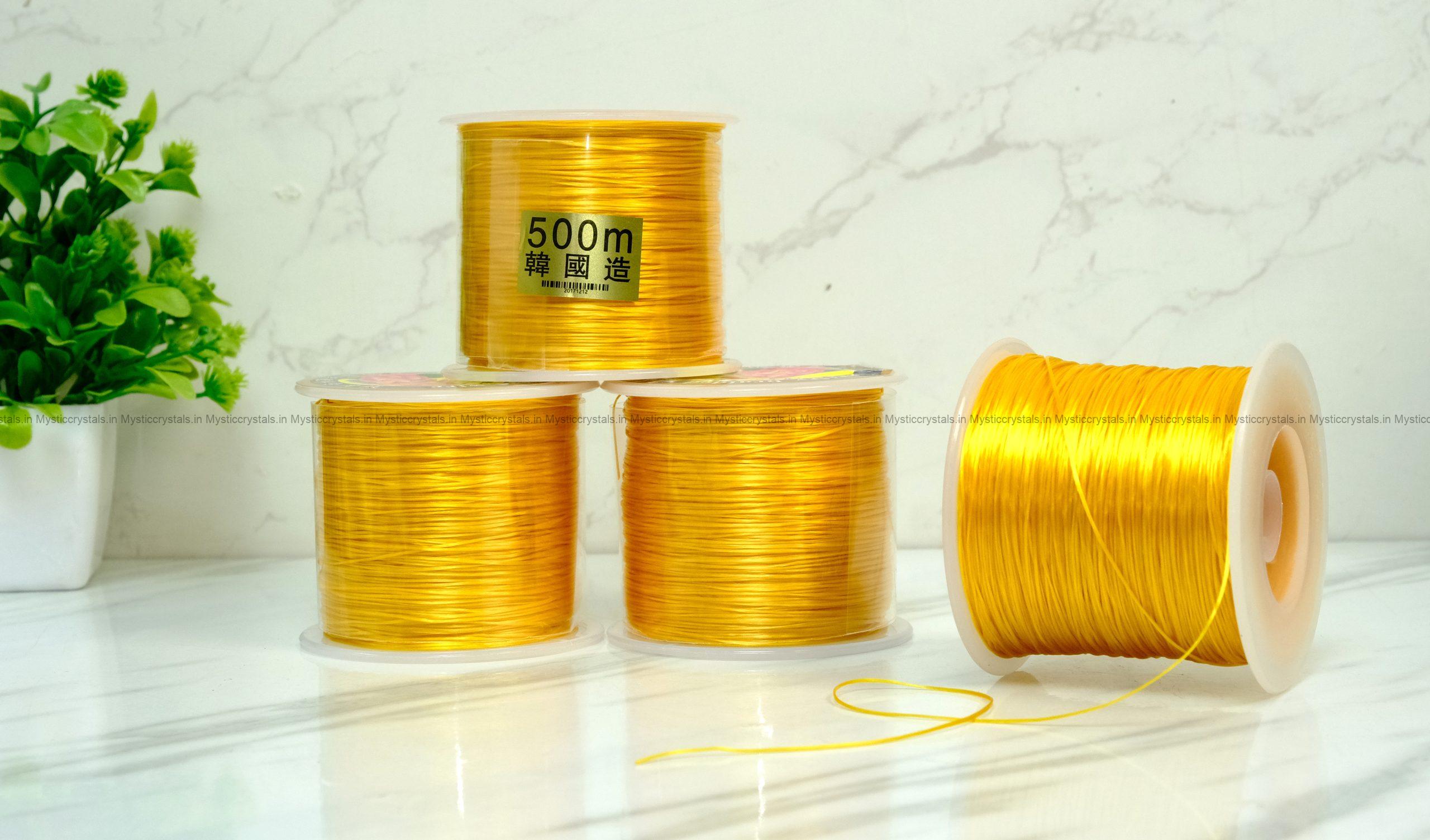 Stretchable Elastic Thread 0.8 mm for Bracelet, Necklace and Jewelry Making 500 Meters - Image 10