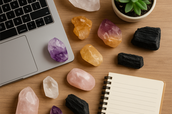 Crystals for Your Work Desk Boost Focus and Efficiency